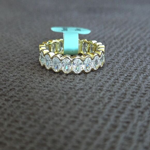 Unknown Jewelry - Eternity♾️ Ring💍 With Clear Baguette Crystals💎 - NWT